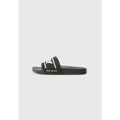 Afbeelding van Replay UP Total Pantoffels, Heren, Maat: 43, Black/white Kunststof