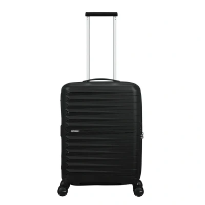 Afbeelding van American Tourister Reiskoffer Fastforward spinner (4wiel) handbagage uitbreidbaar Flash Black 44 l
