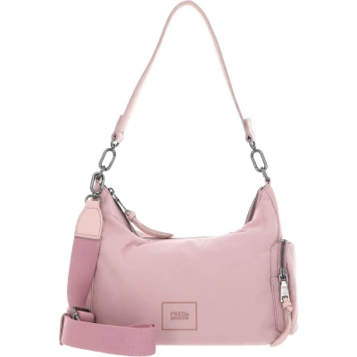 Afbeelding van FREDsBRUDER Schoudertas Friends For Life Hobo Side Pockets Old Rose Oud roze