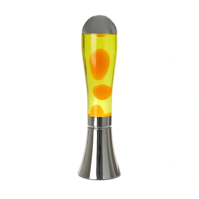 Afbeelding van Bergers Lava lamp Magma Silver/yellow