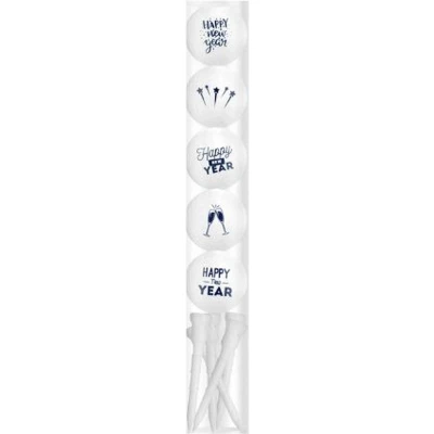 Afbeelding van Legend Happynewyear 5 Ball+5 Tees Tube