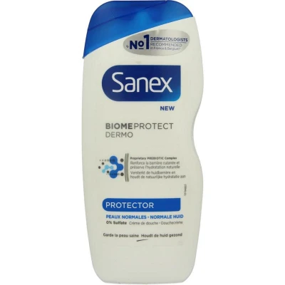 Afbeelding van Sanex Dermo Protector Biome Douchegel 250ml kopen? Nu in de aanbieding bij