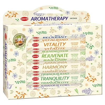 Afbeelding van Hem diverse geuren, unieke combinatie wierookstokjes (Aromatherapie)