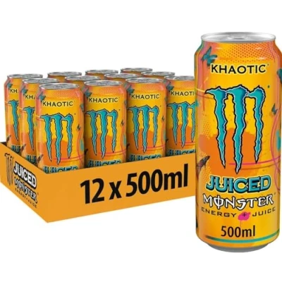 Afbeelding van Monster Energy Juiced Khaotic (12 x 500 ml)