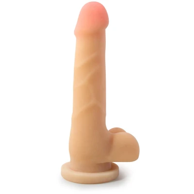 Afbeelding van Blush Dildo Love Toy AU NATUREL 7INCH SENSA FEEL SAM BEIGE