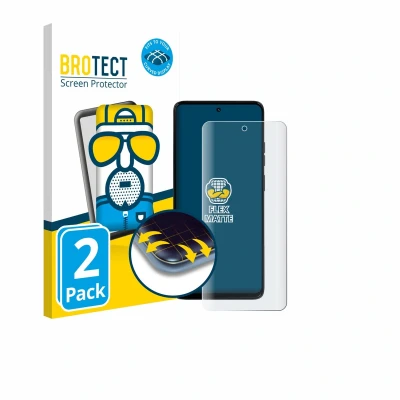Afbeelding van BROTECT Screenprotector voor Motorola Moto G56 Folie Beschermfolie matte volledig dekking (2 Stuks)