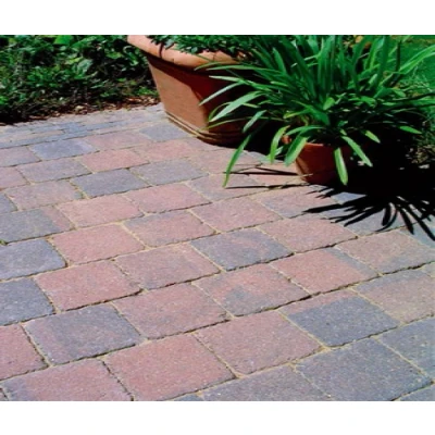 Afbeelding van Intergard Trommelstenen of koppelstones roodzwart 10x10x6cm (m2)