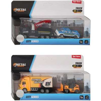 Afbeelding van Toi Toys Die cast sleepwagen met auto