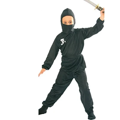 Afbeelding van Fiestas Guirca Black Ninja child 7 9 jaar