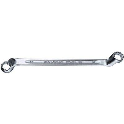 Afbeelding van Stahlwille Dubbele ringsleutel 13 x 17 mm 245 diep gebogen 1 stuk 41041317