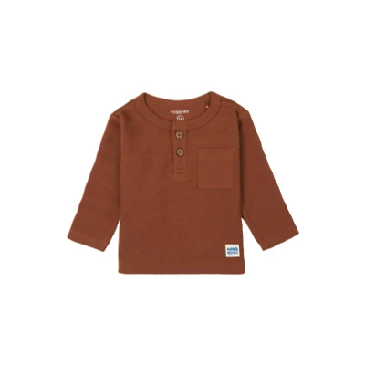 Afbeelding van Noppies Langarm Gabiria Trui voor kinderen, Maat: 50, Brown patina