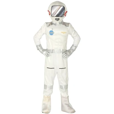 Afbeelding van Fiestas Guirca Kostuum White Astronaut 5 6 jaar