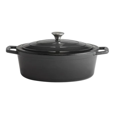 Afbeelding van APS Bräter mit Deckel &quot;5 STARS&quot;, Pan + steelpan, Grijs