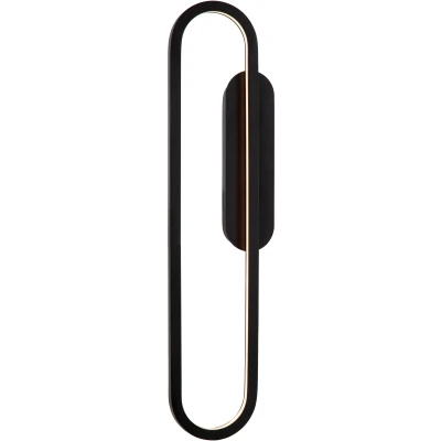 Afbeelding van Lucide THELMA Wandlamp LED Dim to warm 1x24W 2700K Zwart