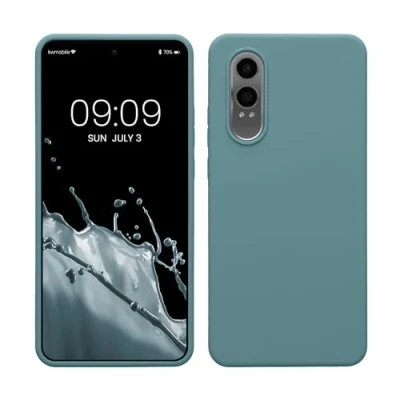Afbeelding van kwmobile telefoonhoesje geschikt voor OnePlus Nord CE 4 Lite 5G Hoesje met siliconen coating Smartphone case in Arctische nacht
