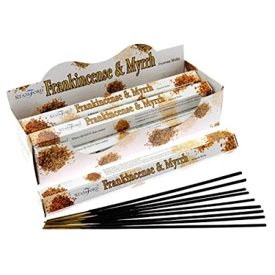 Afbeelding van STAMFORD INC. 37112 Wierook en Mirre Sticks, 20 Sticks x 6 Verpakkingen