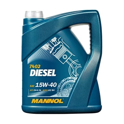 Afbeelding van Mannol Diesel 15W 40 API CG 4/CF 4/CF/SL motorolie, 5 liter
