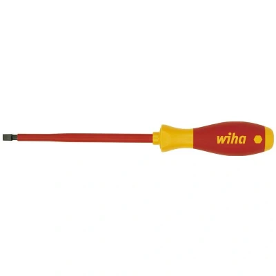 Afbeelding van WIHA SB320N02507501 schroevendraaier SoftFinish electric sleufkop 2,5 x 75 mm in blister 38009