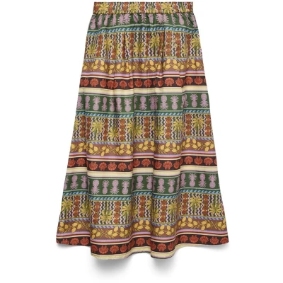 Afbeelding van VERO MODA A lijn rok multi