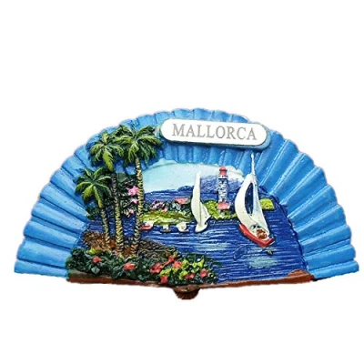 Afbeelding van 3D Mallorca Spanje souvenir koelkast magneet magnetische sticker, Huis &amp; keuken decoratie