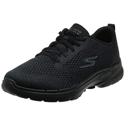 Afbeelding van Skechers Go Walk 6 Bold Vision Hardloopschoen voor dames, zwart, 42 EU