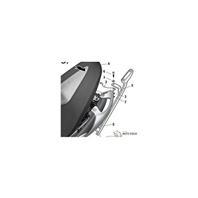 Afbeelding van Shad Top Meester Suzuki Topkoffer fitting, zwart, afmeting 65 cm