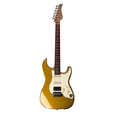 Afbeelding van Mooer GTRS Guitars Standard 800 Gold Intelligent Guitar met gigbag