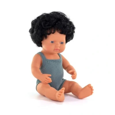 Afbeelding van MINILAND Pop Europese Jongen 38cm