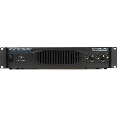 Afbeelding van Behringer EP2000 Professionele 2000 watt stereoversterker met ATR (Accelerated Transient Response) technologie