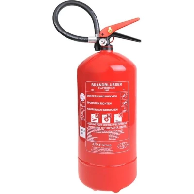 Afbeelding van Pro Plus Brandblusser met Manometer Poeder Brandklasse ABC 9 kilo