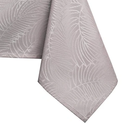 Afbeelding van AmeliaHome tafelkleed lotuseffect waterafstotend linnenlook Poederroze Gaia 150x150 cm