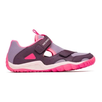 Afbeelding van Merrell Hydro Quest Unisex Sandalen voor kinderen, Maat: 36, Purple/pink Textiel/ synthetisch