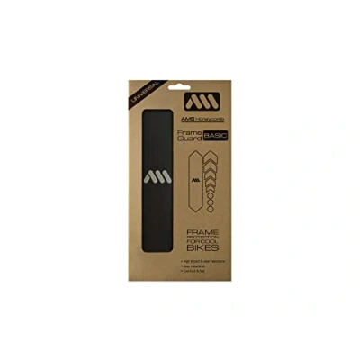 Afbeelding van All Mountain Style AMS Slagvaste framebescherming Basic Beschermt je fiets tegen krassen en deuken, Zwart/Zilver