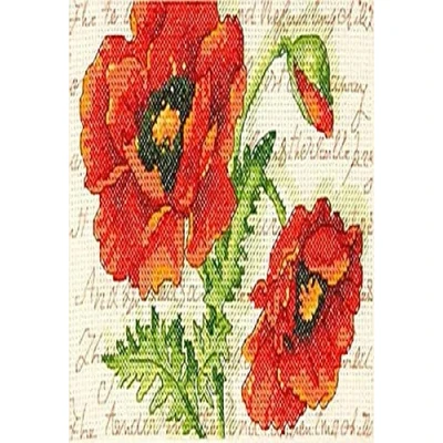 Afbeelding van Dimensions Getelde kruisstickset, Poppy Pair