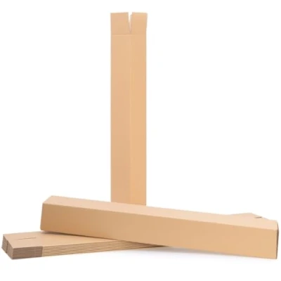 Afbeelding van verpacking 10 verzendhulzen, vierkant, 880 x 110 mm, karton, verzendrol, vouwdoos zonder toelage voor bulkgoederen