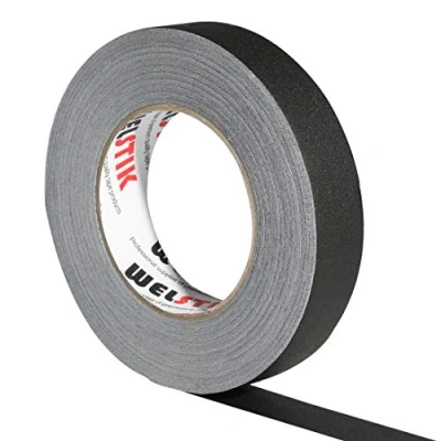 Afbeelding van WELSTIK Dunne Gaff Tape 25MM* 30.2M Gaffa Matt Doek Tape, Zwart