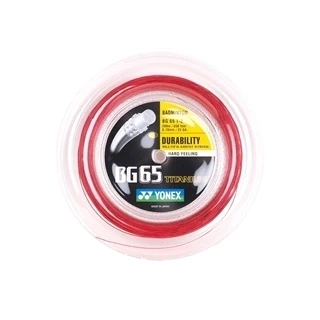 Afbeelding van Yonex BG65 Titanium 200m rood