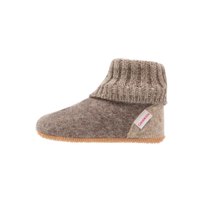 Afbeelding van Giesswein Wildpoldsried Pantoffels, Maat: 45, Taupe Wol