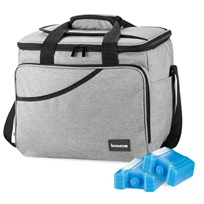 Afbeelding van bomoe opvouwbare koeltas IceBreezer KT39 koelbox voor onderweg 39x28x29 cm 25 liter picknicktas perfect barbecues of festivals