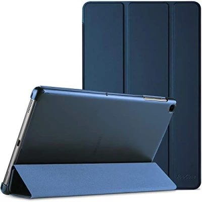 Afbeelding van ProCase hoesje voor Galaxy Tab A7 10,4 inch 2022 2020 (SM T500/ T503/ T505/ T507/T509), slanke lichtgewicht beschermende harde hoes marineblauw