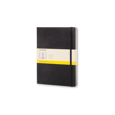 Afbeelding van Notitieboek Moleskine XL 190x250mm ruit 5x5 hard cover zwart