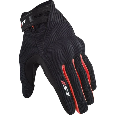 Afbeelding van LS2 handschoenen Dart II zwart / rood maat XXL motor scooter