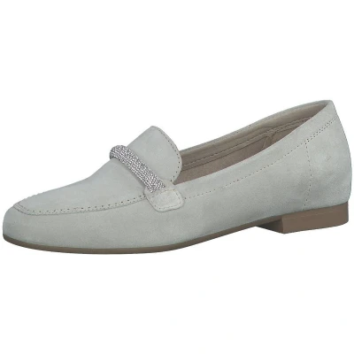 Afbeelding van Tamaris Instappers, Dames, Maat: 38, Ivory Leer