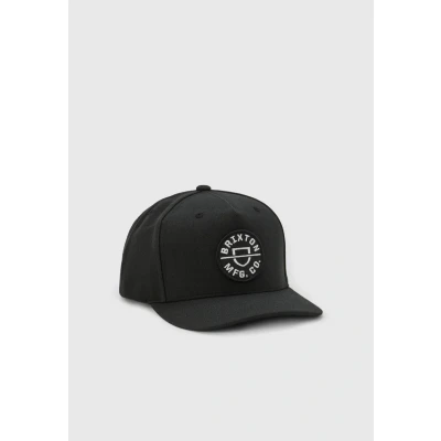 Afbeelding van Brixton Crest Snapback Unisex Pet, Maat: One Size, Black