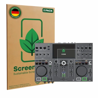 Afbeelding van ScreenLeaf Screenprotector voor Denon DJ Prime Go+ Duurzame schermbescherming Folie Beschermfolie transparant (2 Stuks)