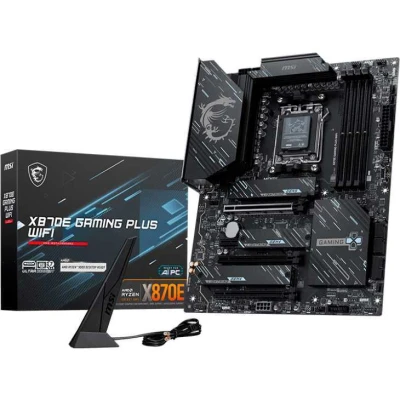 Afbeelding van MSI X870E GAMING PLUS WIFI moederbord AMD Socket AM5 ATX