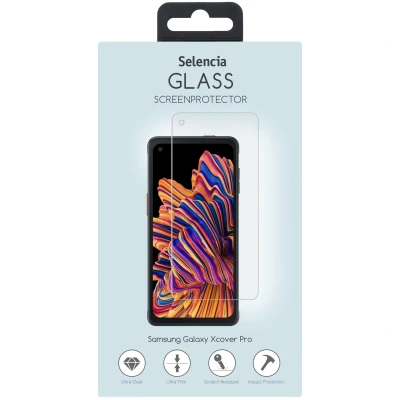 Afbeelding van Screenprotector Samsung Galaxy Xcover Pro: Selencia Gehard Glas