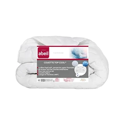 Afbeelding van Abeil 1388 TopCool dekbed, dun, vochtregulerend, wit, 140 x 200 cm