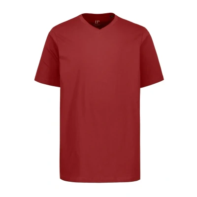 Afbeelding van JP1880 Tshirt basic, Heren, Maat: 5XL, Burgunderrot