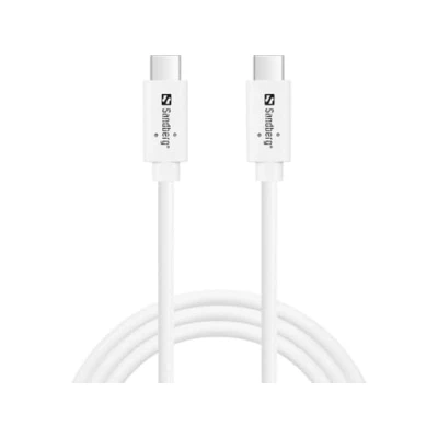 Afbeelding van Sandberg 136 53 USB kabel 3.2 Gen 2 (3.1 2) 1 m C Wit